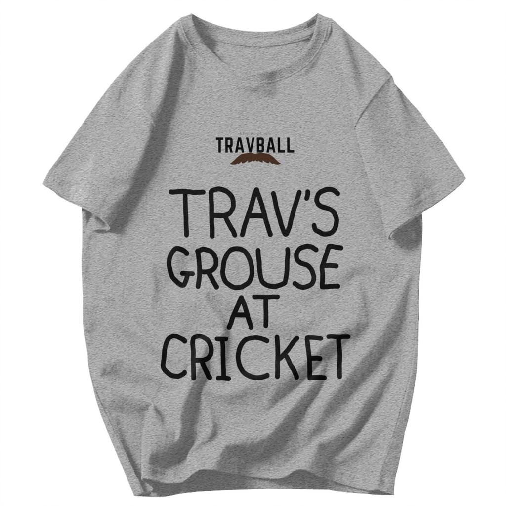 Men T Shirt Travball Travis Head Funny Summer Y2K Graphic Crewneck Unisex Clothes T Shirts