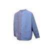Converse COLORBLOCKED BUTTON Shirts Women's Blue Lapel Moderate Shirt 10022971-A02