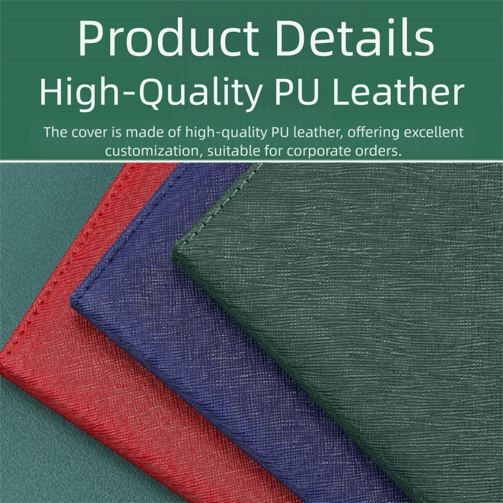 PU Leather Corporate Gifts Set Stylus Pen Refill Set Customized Notebook Customized Printing Flash Drive Meeting Notepad