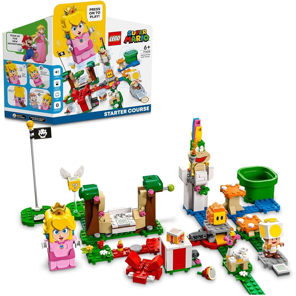 LEGO (LEGO) Super Mario: Lego Peach and the Beginning of Bowken ~ Starter Set Birthday Gift 71403...