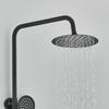 Sprchový systém Černá Rain Shower Set Masážní sprchový panel s ruční sprchou