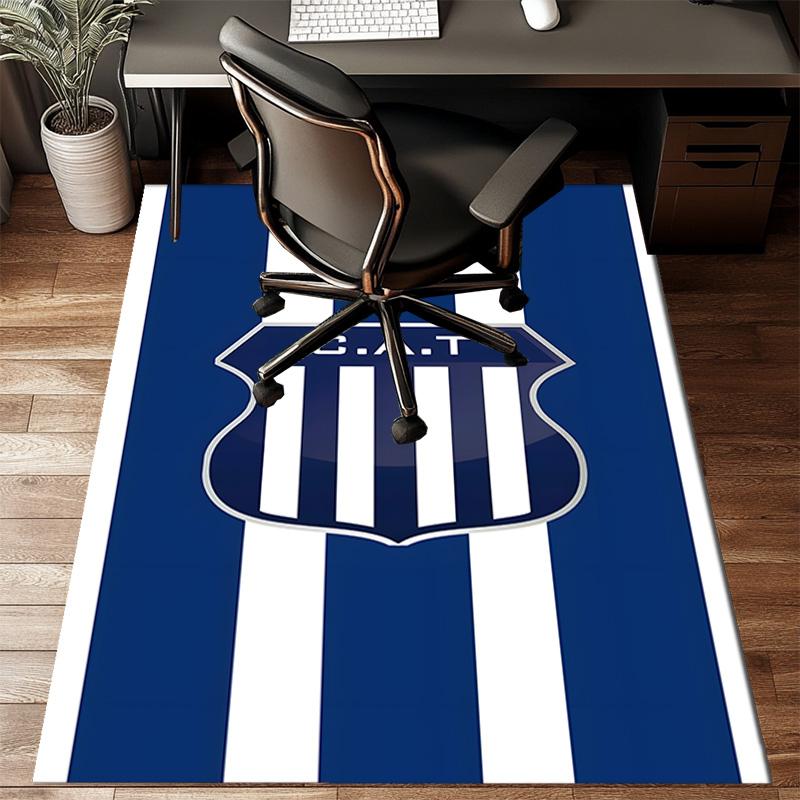 Atletico Talleres Design Rug Game Carpet, Floor Mat for Bedroom Living Room Entryway Rug, Home Decor Idea Gift for Christmas Birthday