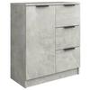 Sideboard Concrete Grey 60 x 30 x 70 cm Engineered Wood