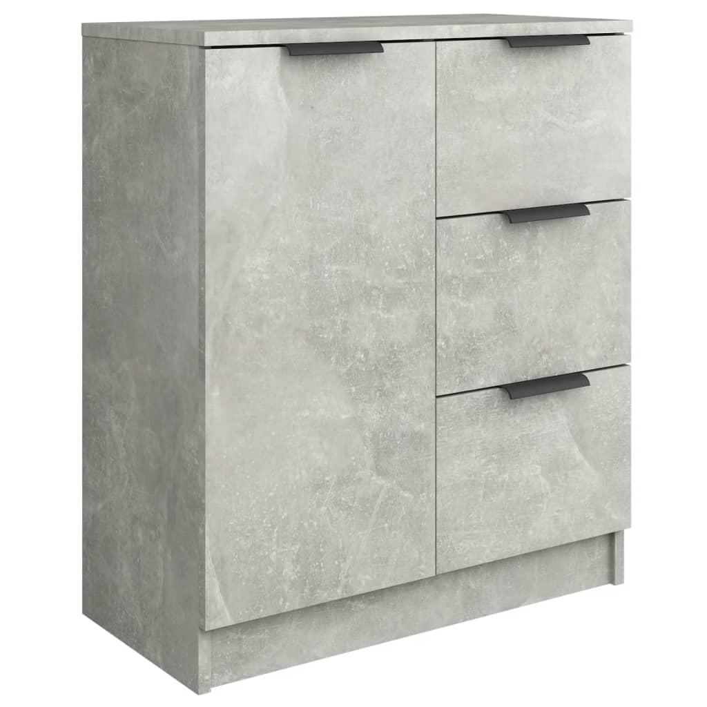 Sideboard Concrete Grey 60 x 30 x 70 cm Engineered Wood