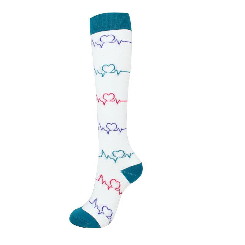 200+ Styles Compression Sports Socks for Men & Women: Breathable, Non-Slip Calf Socks for Fitness & Marathon, Individually Packaged