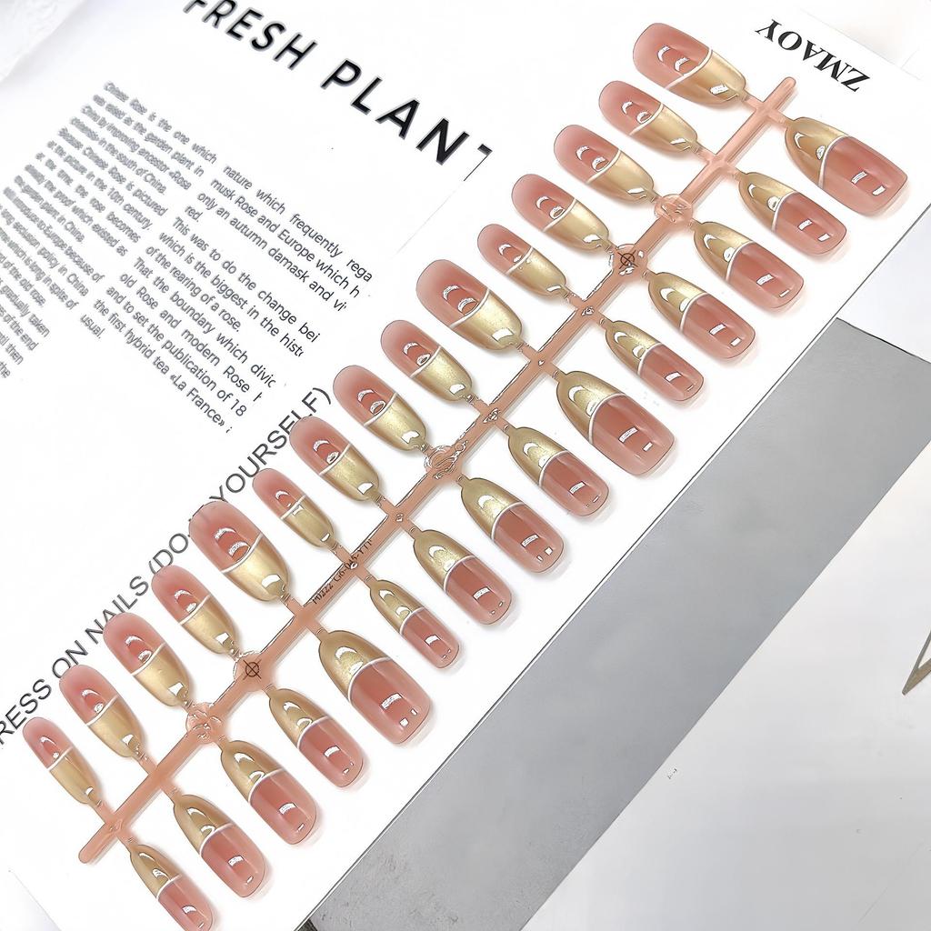 Cartoon Multi-Pattern High-Quality Wearable Nail Tips for Professional & Commute Style Manicure