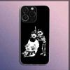 Phone Case For iPhone 16,15,14,13,12,11 Plus,Pro,Max,XR,XS,Plus,E,Mini Transparent Cartoon Funny Barber Shop Cover