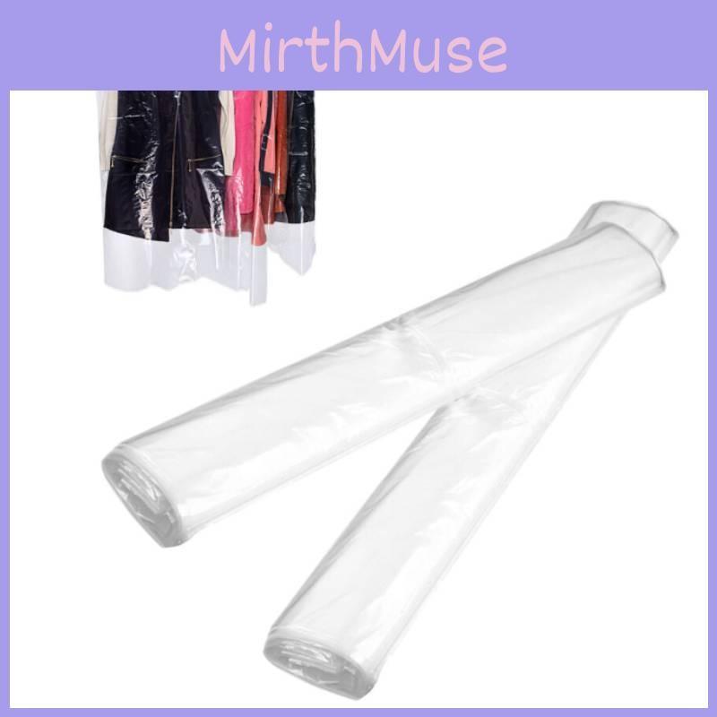 5pcs Dust Transparent Cover Clothing With Plastic Material Suitable Daily Use