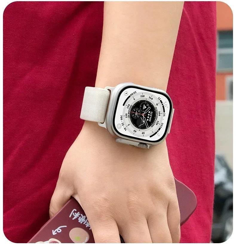Alpine Loop Band for Apple Watch Ultra 2/Ultra 49mm 45mm 41mm 44mm 40mm 42mm Sport Nylon Outdool Breathable Strap for iWatch Series 9 8 7 SE 6 5 4 3