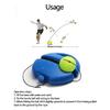 Tennis Practice Rebounder with String Ball Tennis Trainer for Self-Pracitce