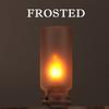 Flame Type USB LED Night Light Frosted Clear Glass Flickering Dynamic Flame Light Touch Control Mood Lighting for Car Home Lamp