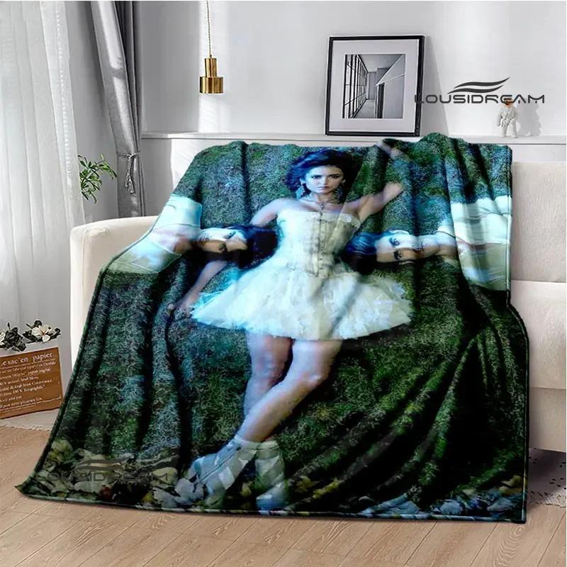 The Vampire Diaries Damon salvatore Blanket Flange Warm blanket Home travel blanket bed linings blankets for beds birthday gift