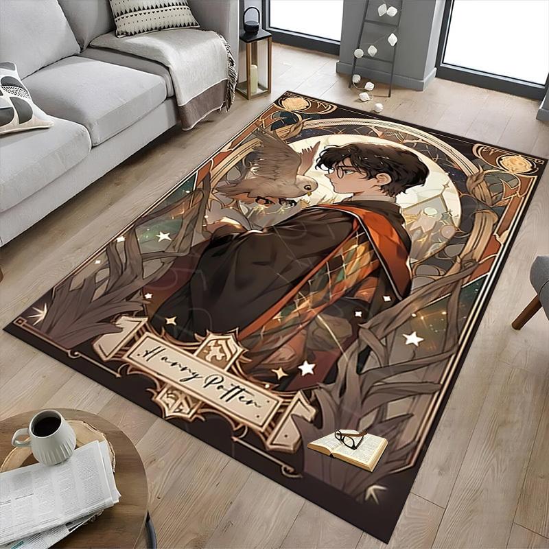 1pc Harry Potter Carpet, for Home & Office Decor, Desk Chair Carpet, Festive Gift,Conference Room CarpetL1224