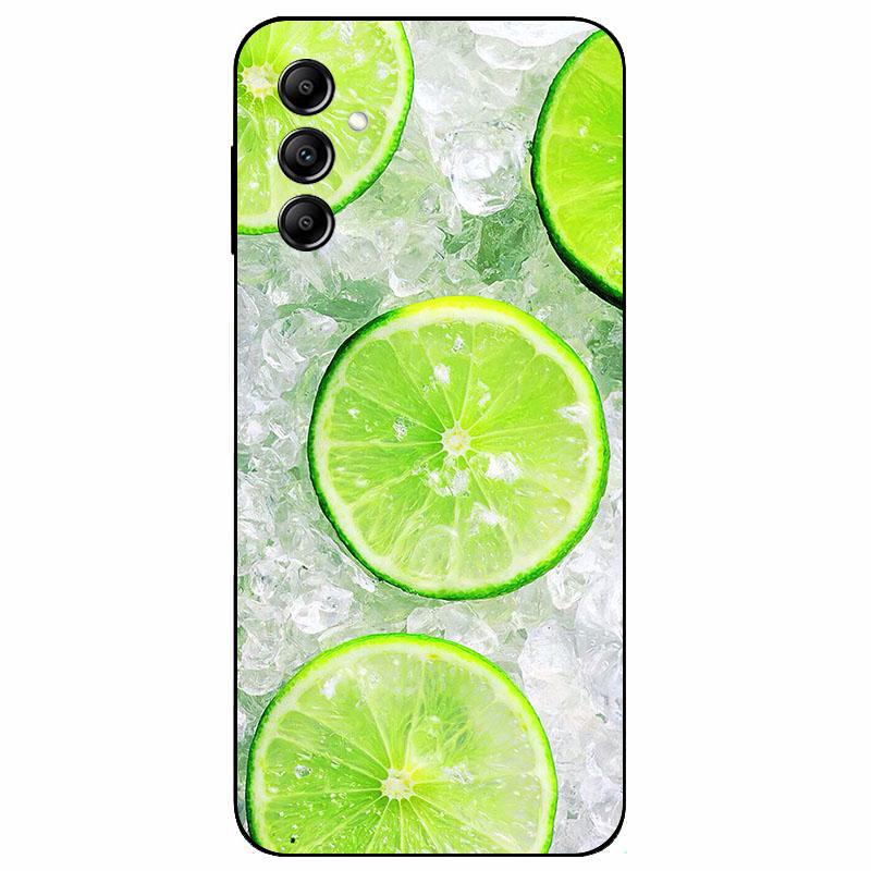 For Samsung A14 4G A 14 M14 5G Case Painted TPU Soft Silicone Black Funda for Samsung Galaxy A14 A145F Bumper GalaxyA14 M 14 Bag