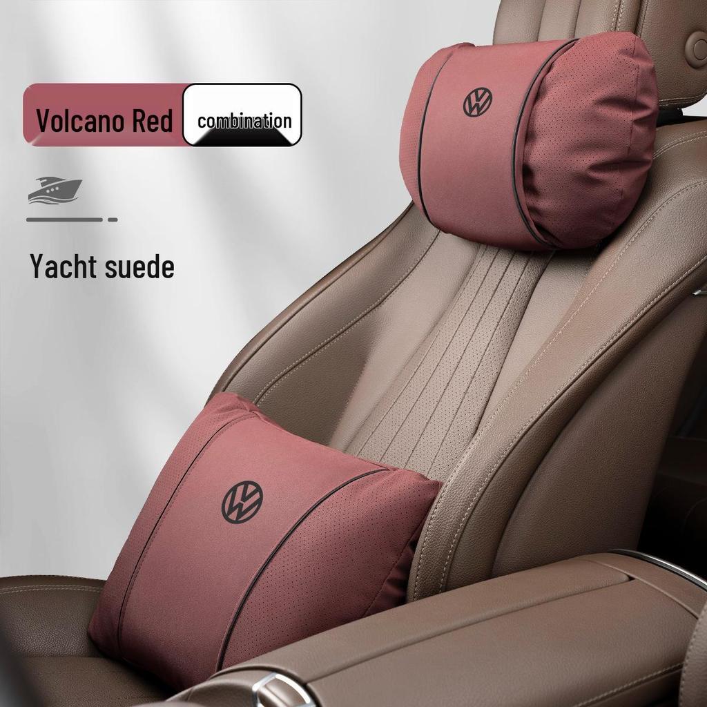 Reposacabezas, Soporte Lumbar y Almohada Cervical para Volkswagen Sagitar, Lavida, Passat, Bora, Tayron, Magotan.