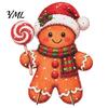 Candy Display Stand for Dessert Table Christmas Wooden Lollipop Stand, Creative Holder Gingerbread Man Decor Buffet Table, Decorative Holiday