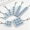 PC3 High Transparency Keycap Keychain: Mechanical Keyboard Decompression Toy