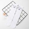 White school girls over the knee high long socks cartoon cat/star/heart/stripe design baby kids child student princess stockings