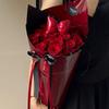 Nuova Borsa Avvolgifiori a Forma di Rosa Fai da Te Impermeabile 43*48cm Carta da Avvolgimento per Fiori Carta da Avvolgimento per San Valentino Matrimonio Festa