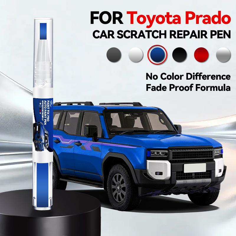 Purpose Vehicle For Toyota Prado 1996-2025 J120 J250 Paint Repair Pen Touch Up Scratch Remover DIY Auto Accessories Black White