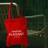 Maison Plejan Eco Bag Red S