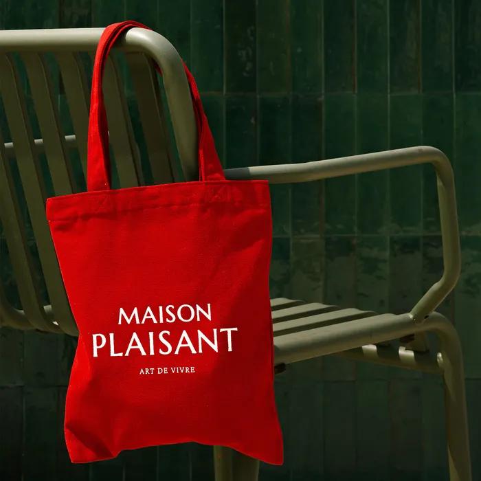 Maison Plejan Eco Bag Red S