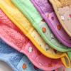 Microfiber Kitchen Towels Coral Velvet Soft Hand Towel Absorbent Cloth Dishcloth Hanging Cloth Kitchen Bathroom Supplies