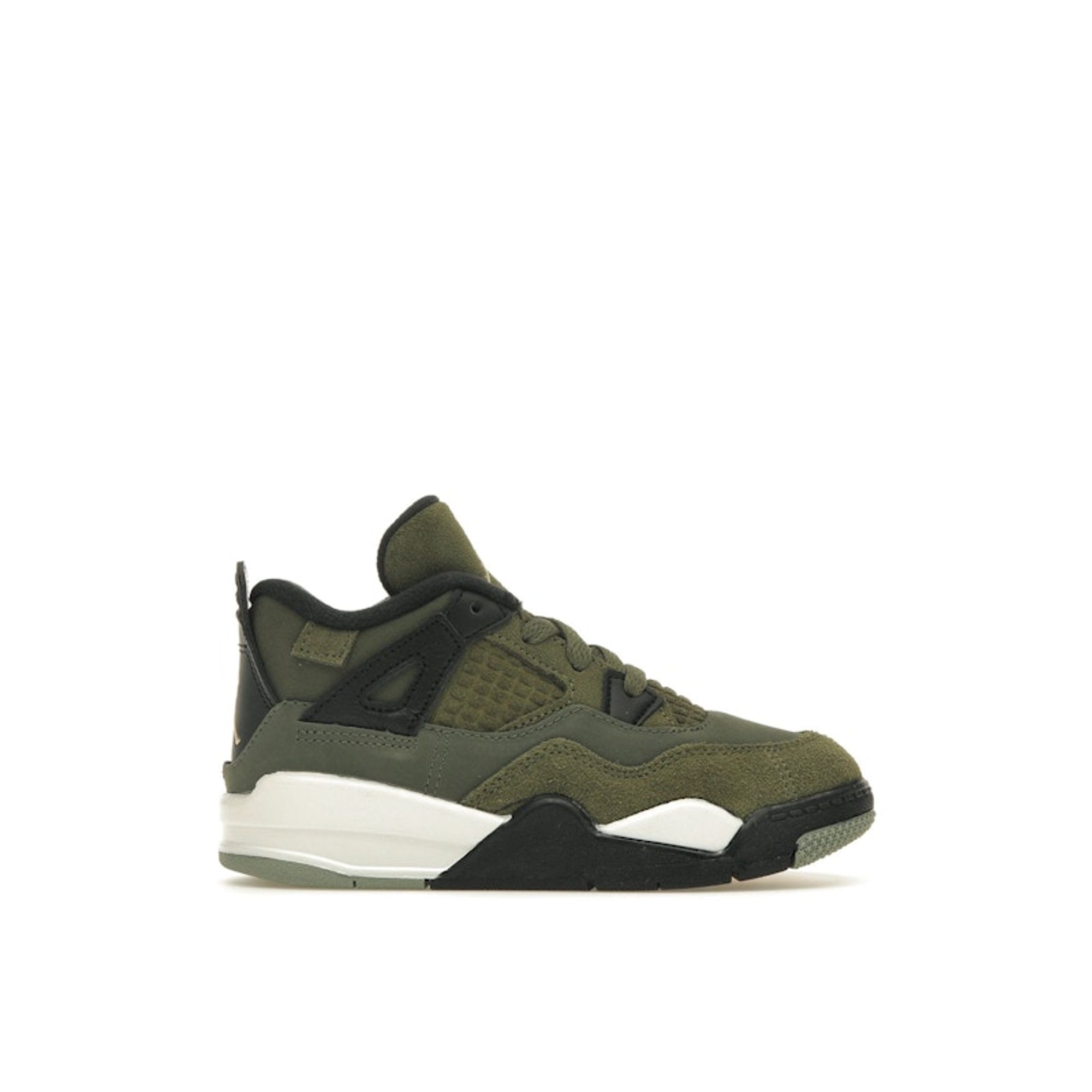 

Кроссовки Air Jordan 4 Retro SE Craft TD Olive Baby, зеленые, средне-оливковые, бледно-ванильные, FB9930-200 22