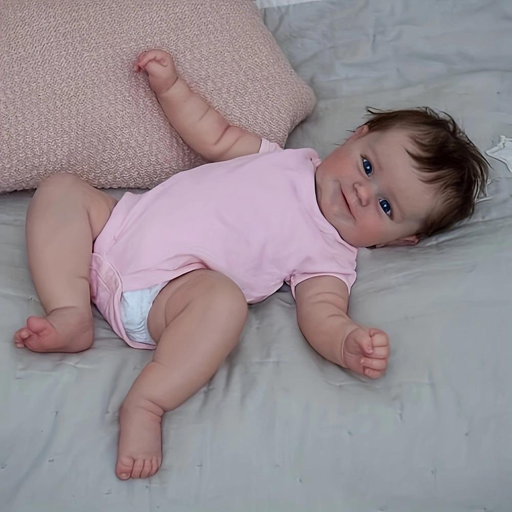 Handcrafted Reborn Doll Maddie with Exquisite 3D Skin Simulation