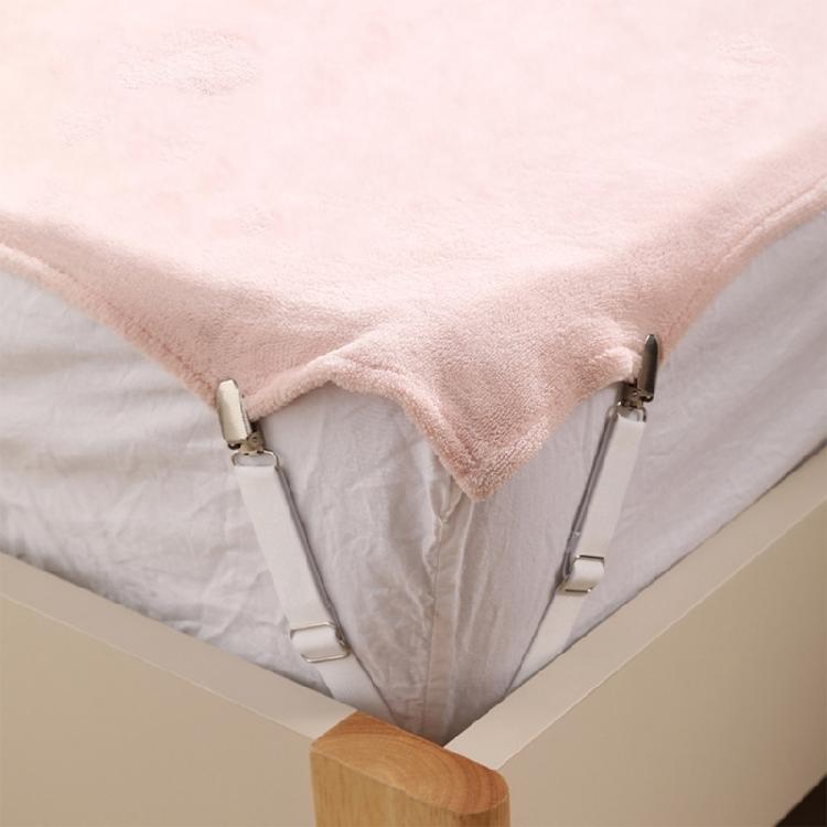 Set of 2/4PCS Bed Sheet Clips Holders With Pressure Plates for Bedding Mattress Stability Sheet Clips