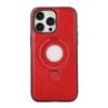 Custodia in Pelle per Apple iPhone16 ProMax - Supporto ad Anello di Ricarica Wireless MagSafe in PU Copertura Due in Uno su iPhone16/15/14/13/12/11/Pro/Plus/Promax
