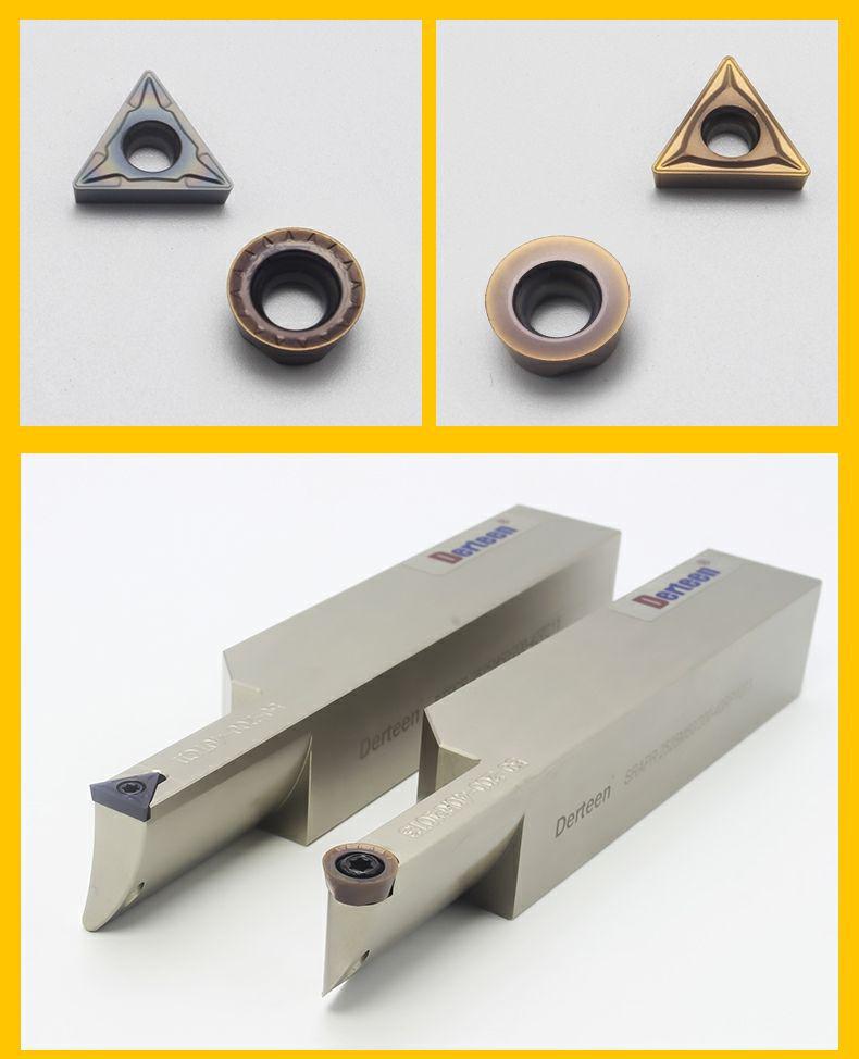 Vibrationsdämpfender CNC-Stirnnut-Werkzeughalter mit großer Schnitttiefe und rundem Bogen-Design