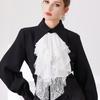 Cravate Écharpe Col Drapé Courtois Victorien Solution Rapide à Porter Accessoire de Costume Jabot Faux Col Pour Événement Professionnel