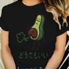 Summer Tshirt Women Cute Avocado Yoga Kawaii Clothes Ladies Tees Tops Graphic Printed Streetwear Kawaii T Shirt Female T-Shirt