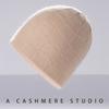 One-line Seamless Double-layer Cashmere Blended Hat Men's and Women's Head Hat Thermal Ear Protection Hat