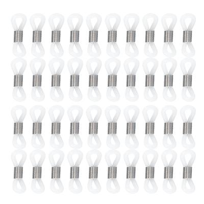 40Pcs Eyeglass Chain Ends Adjustable Comfortable Durable Holder Chain for Eyeglass Sunglasses