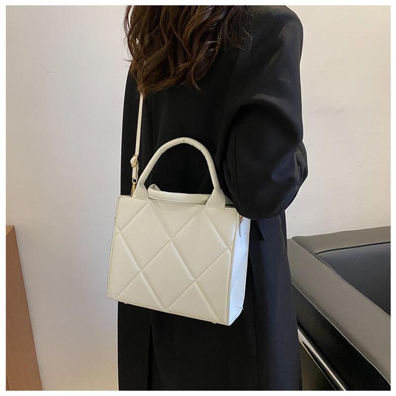 Новая модная весенняя новая простая сумка-тоут с бриллиантами — фото 8