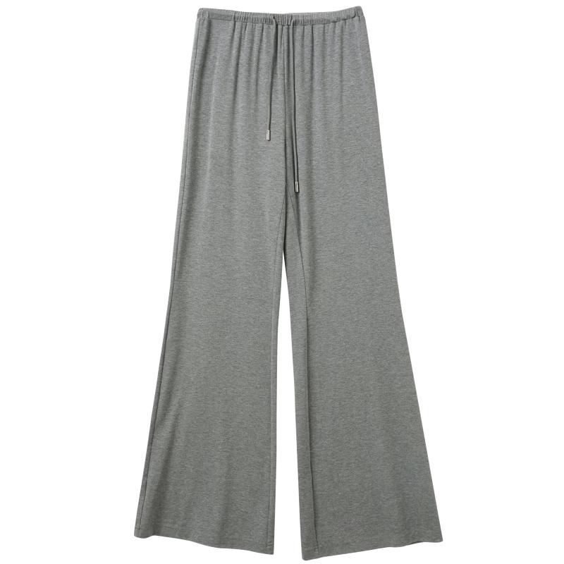 Sancai High-Waisted Flared Drapey Casual Pants XL