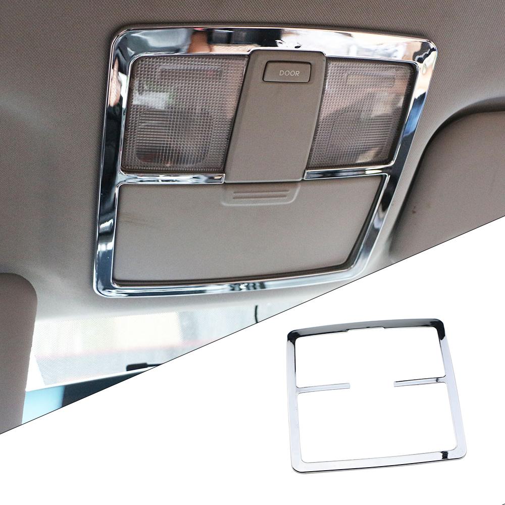 

Хромированная накладка на плафон лампы для чтения, отделка, рамка декора для потолочных ламп для чтения для Kia Sportage 3 SL 2012 -2016, наклейка на автомобиль серебряный