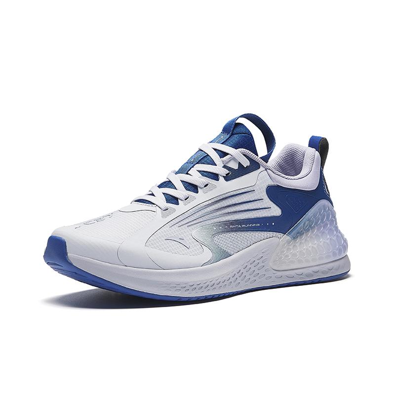 Anta Comfortable Versatile Shock Absorbing Non-Slip Wear-Resistant Breathable Low-Top Running Shoes Men Sneaker Spectrum-Blue 912425537-8
