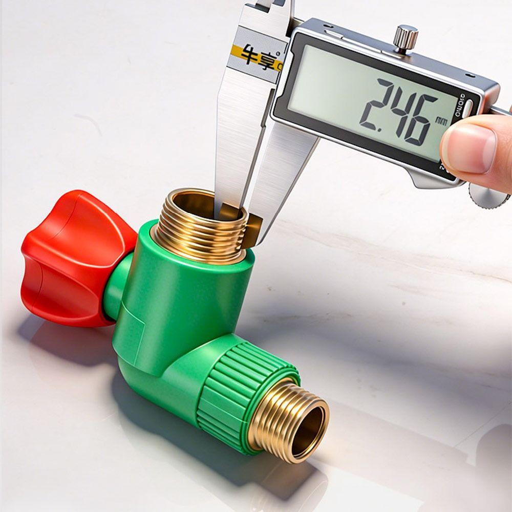 High-flow Water Pipe Valve Universal Interface Thread PPR Angle Valve Water Pipe Accessories