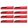8PCS Plastic Billiard Pool Cue Tip Grinder Trimmer Shaper Snooker Stick Repair Tool Accessory