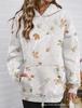 Hot-selling personalized printed hoodies, street-style trendy loose women's pullovers