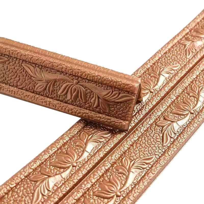 Skum Sokkellist Selvklebende Innvendig Utvendig Hjørnelist Dørkarm Vinduskarm Keramiske Fliser Dekorasjonsklistremerker