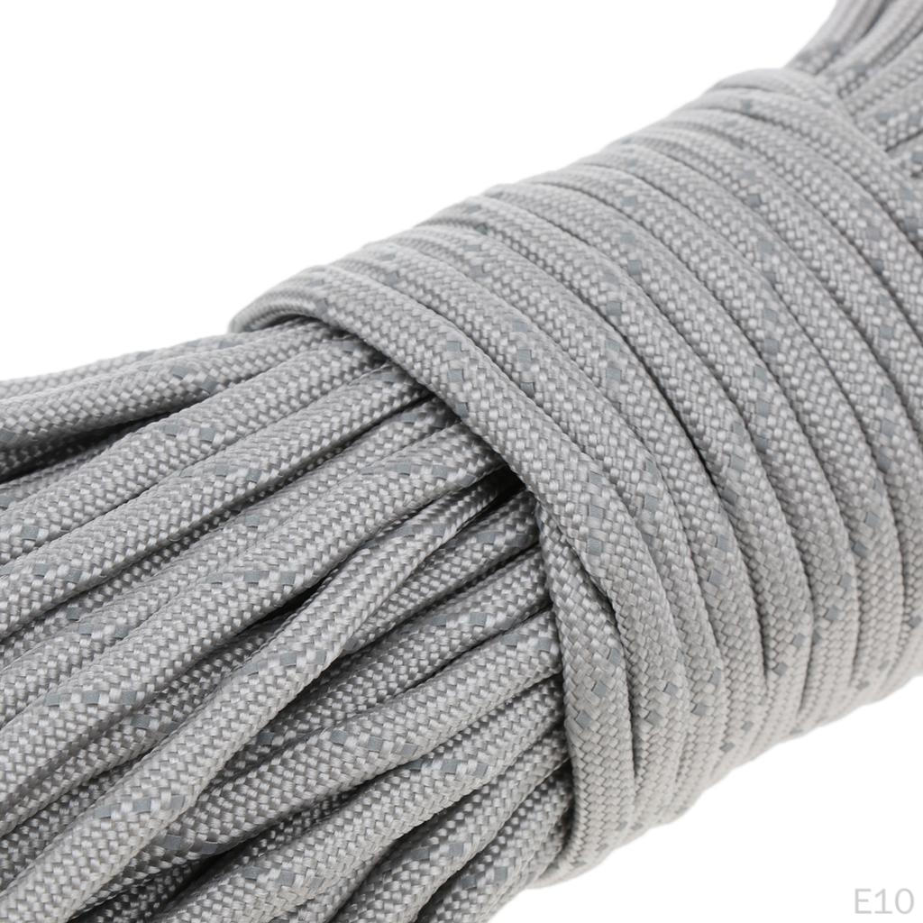 34 Yard Reflective Nylon Cord Tent Guyline Rope for Camping Canopy Awning Outdoor Packaging