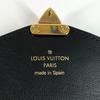 Louis Vuitton Long Wallet Bi-fold Flap Long Wallet Calf leather Black