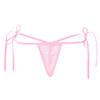 Intimo da donna con mini perizoma in rete trasparente con mini T-Back e perizoma