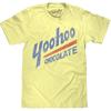 Tee Luv Men's Retro Yoo-hoo Logo T-Shirt - Faded Yoo Hoo Chocolate Shirt