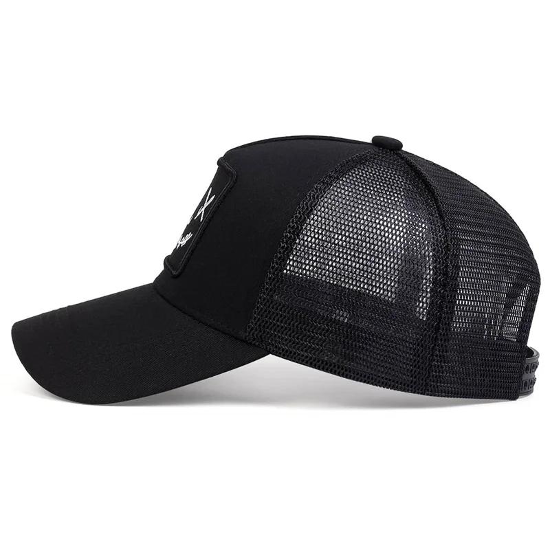 Erkek Kadın Gülen Yüz Nakışlı Beyzbol Şapkaları Pamuk Ayarlanabilir Snapback Şapkalar Hip Hop File Şapka Yazlık Dış Mekan Güneş Şapkası Baba Şapkaları