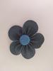 Neue Mode Retro Denim Stoff 8cm Blumen Accessoires DIY handgefertigt Kleidung Schuhe und Hüte Taschen Accessoires Zubehör